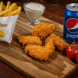Combo Meniu 5 crispy + suc doza